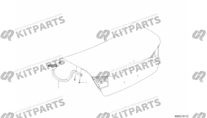 Крышка багажника Lifan