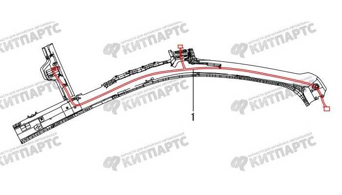 Жгут проводов потолка Great Wall Hover H3 New