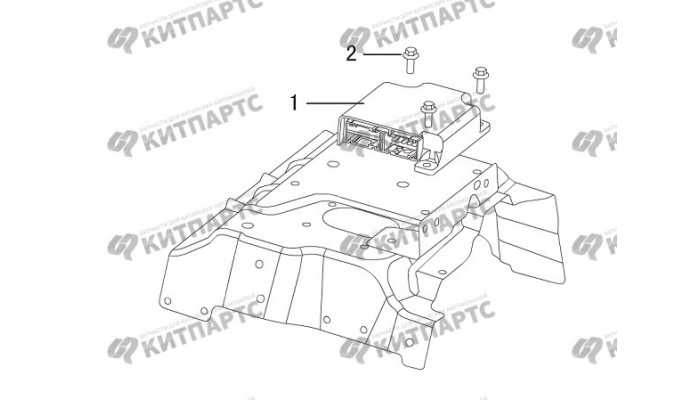 Блок управления подушками безопасности Great Wall DW Hower H5