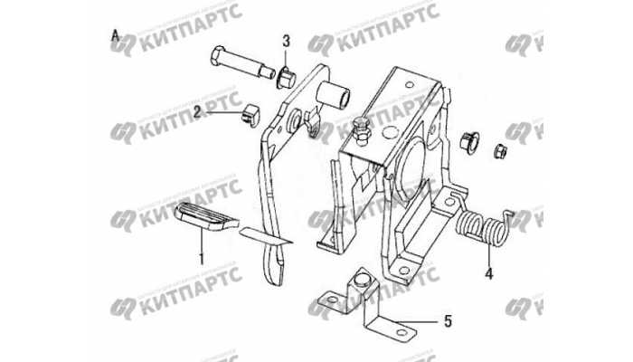 Педаль сцепления Great Wall